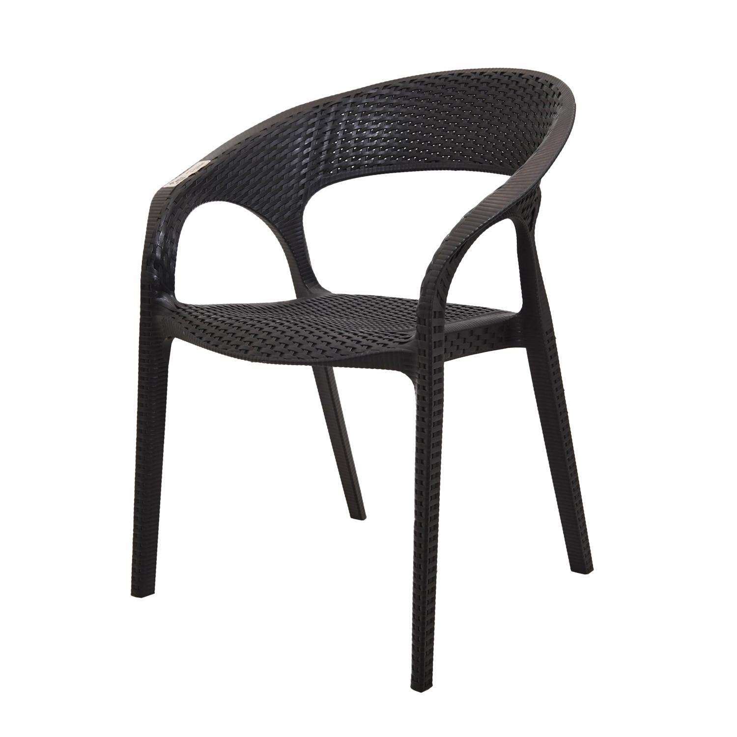 Silla Ratan Curve Café CASA PICA Plástica