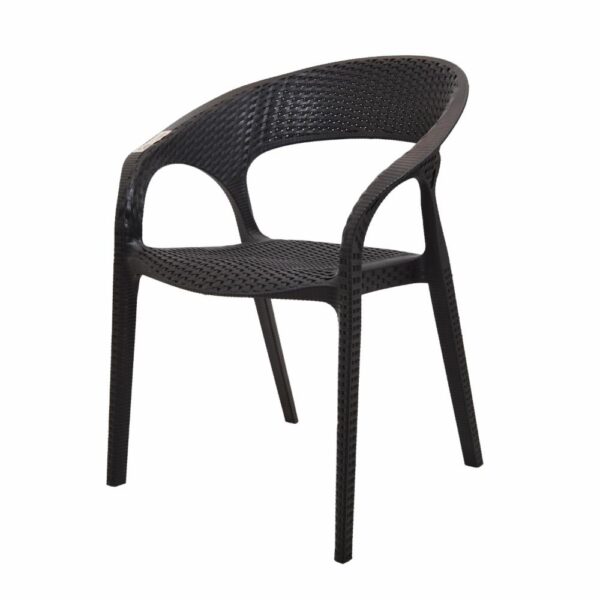 Silla Ratan Curve Café CASA PICA Plástica - Imagen 3