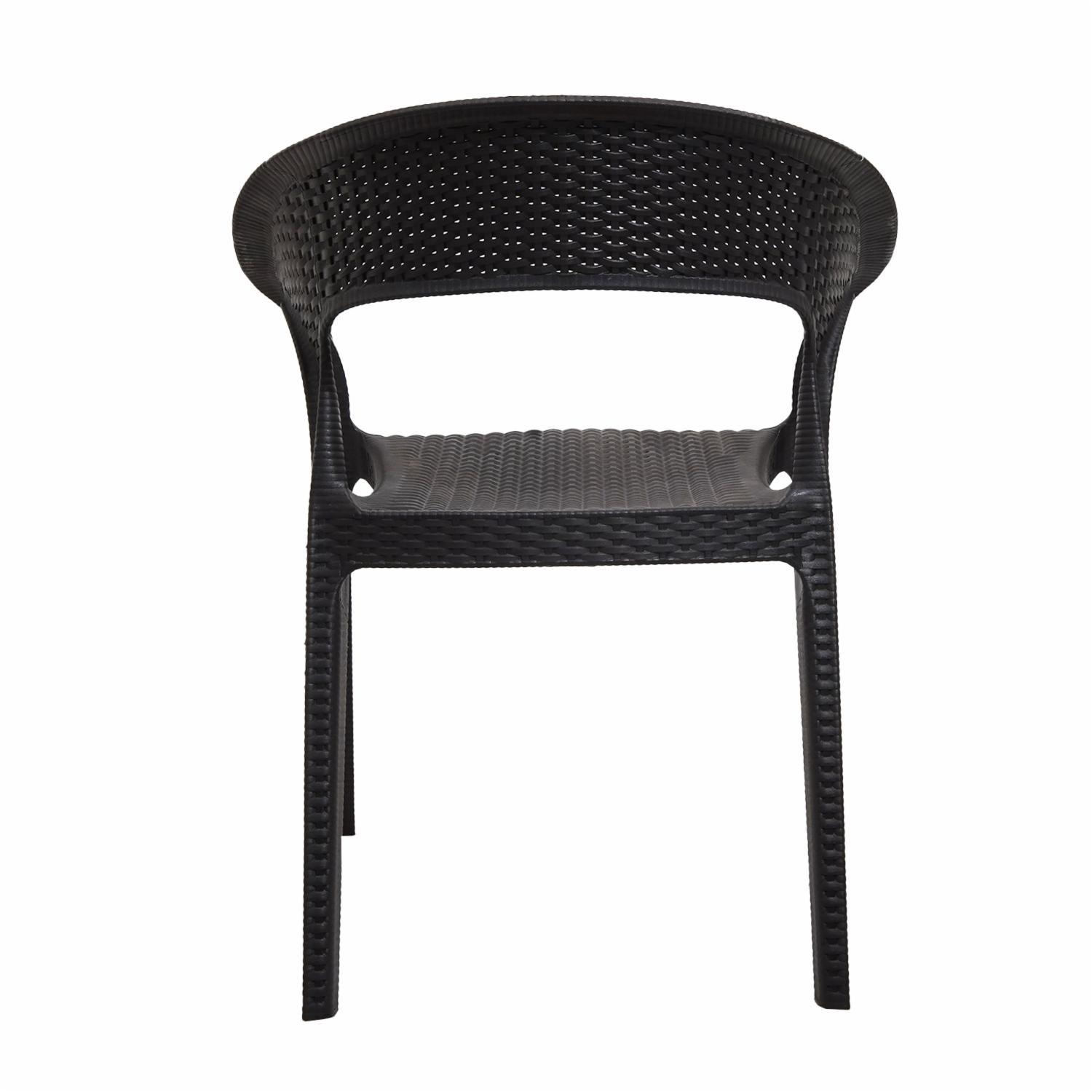 Silla Ratan Curve Café CASA PICA Plástica - Imagen 4