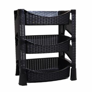 Organizador Ratán 3 Pisos Cafe CASA PICA 45 X 69 CM