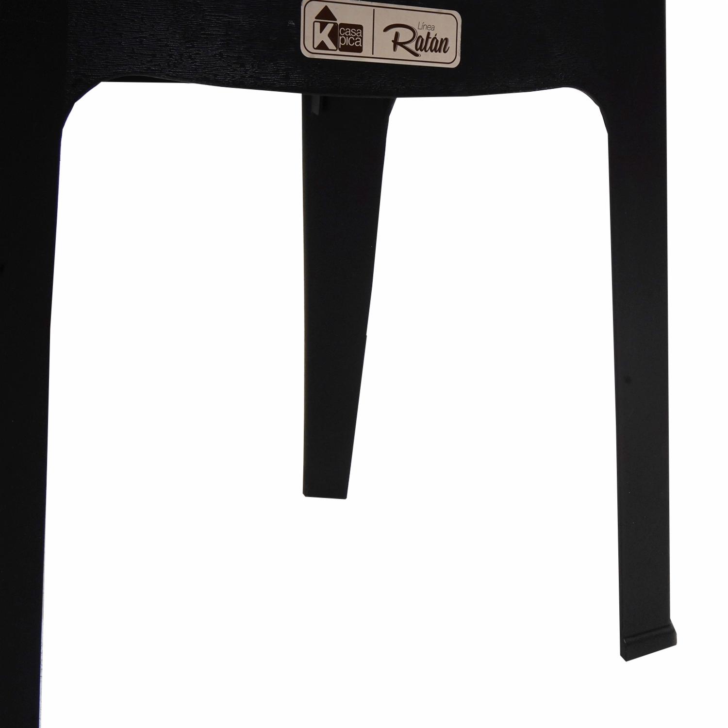 Silla Corsa Ratán Con Brazos CASA PICA Plástica - Imagen 6