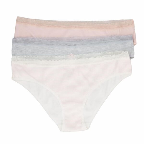 Panties Modelo Semi Cintura Pack X 3 Uds SKIN Talla Mediana