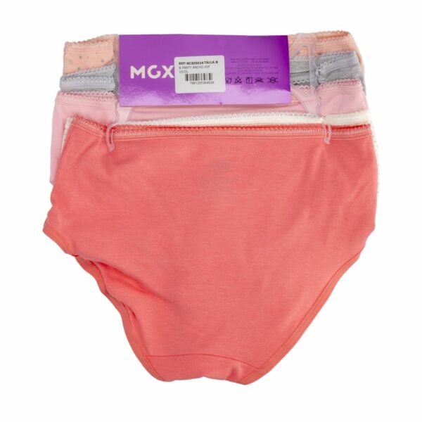 Panty Ancho Hip Pack X 5 Uds Varios Colores MGX KIDS Talla 8 - Imagen 2