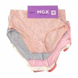 Panty Ancho Hip Pack X 5 Uds Varios Colores MGX KIDS Talla 10