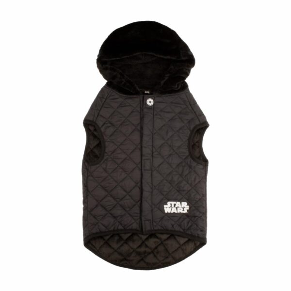 Hoodie Para Mascota Con Capucha Diseño Star Wars Color Negro DISNEY - Imagen 2