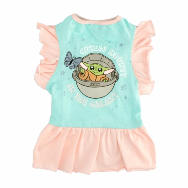 Vestido Para Mascota Diseño Star Wars Baby Yoda Color Verde DISNEY - Imagen 3