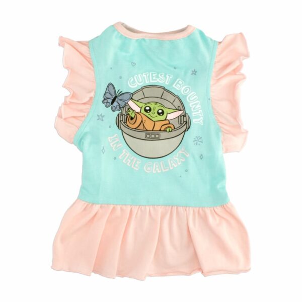 Vestido Para Mascota Diseño Star Wars Baby Yoda Color Verde DISNEY - Imagen 5