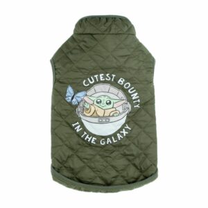 Chaleco Para Mascota Diseño Star Wars Baby Yoda Verde DISNEY Talla Pequeño