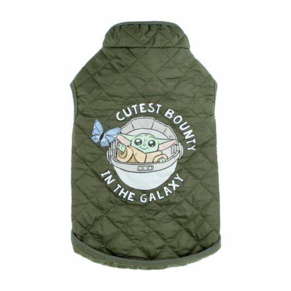 Chaleco Para Mascota Diseño Star Wars Baby Yoda Verde DISNEY Talla Pequeño