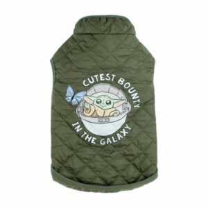 Chaleco Para Mascota Diseño Star Wars Baby Yoda Verde DISNEY Talla Pequeño
