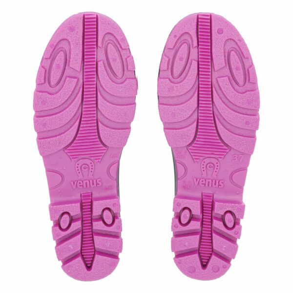 Bota De Caucho Andina Suela Rosada VENUS Talla 38 - Imagen 3