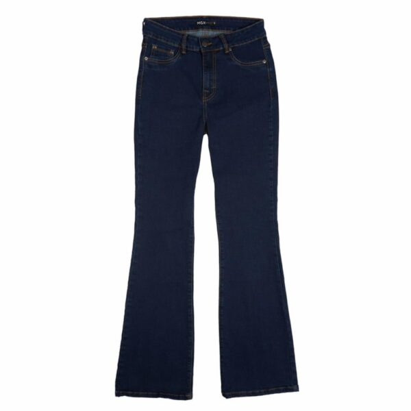 Jean Kick Boot Azul Medio MGX BASIC - Imagen 5