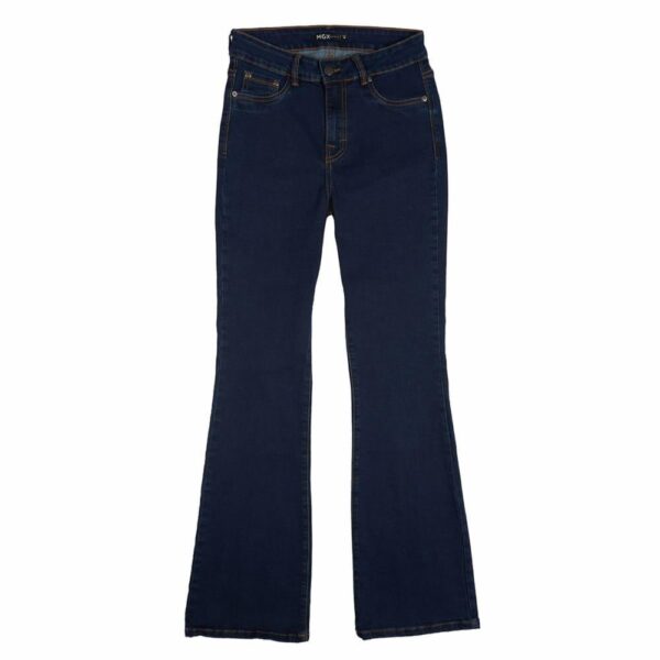 Jean Kick Boot Azul Medio MGX BASIC - Imagen 4