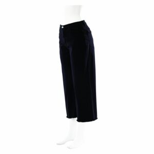 Jean Wide Leg Cropped Negro MGX BASIC