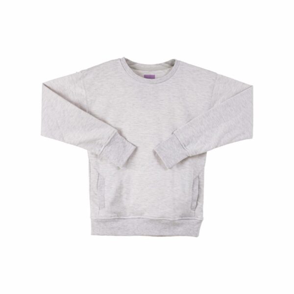 Buzo Fleece Cuello Redondo Con Bolsillos MGX KIDS - Imagen 11