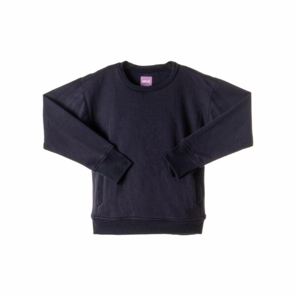 Buzo Fleece Cuello Redondo Con Bolsillos MGX KIDS - Imagen 9