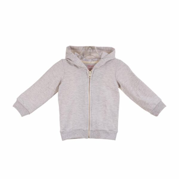 Chompa Bebé Niña Fleec Beige Jaspeado MGX BABY