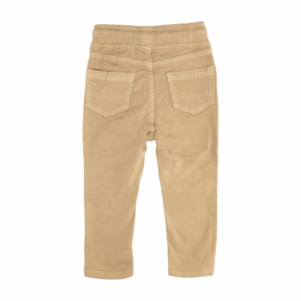 Pantalón Bebé Niño Gabardina Azul Medio MGX BABY - Imagen 2