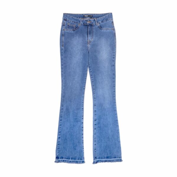 Jean Kick Boot Azul Medio MGX BASIC - Imagen 3