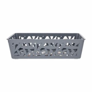 Canastilla Papiro Gris Oscuro CASA PICA Grande