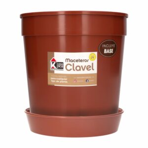 Macetero B+M Clavel Grande Terracota CASA PICA Unidad