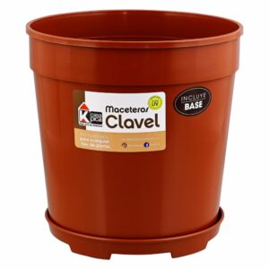 Macetero B+M Clavel Grande Terracota CASA PICA Unidad