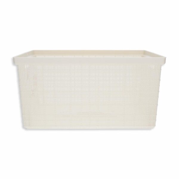 Canastilla De Yute Color Beige Claro CASA PICA Unidad