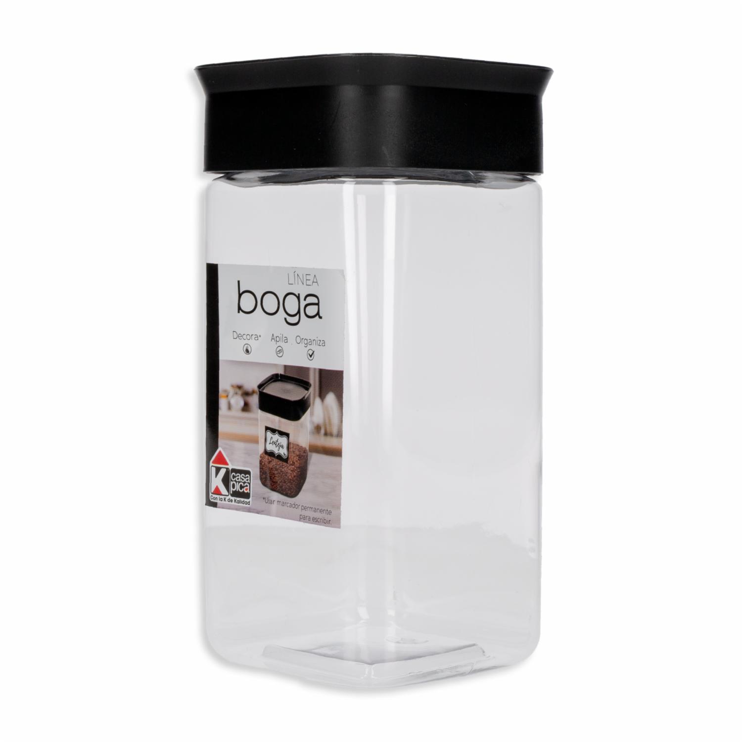 Pomo Mini Boga Color Negro CASA PICA 1.5 L - Imagen 2