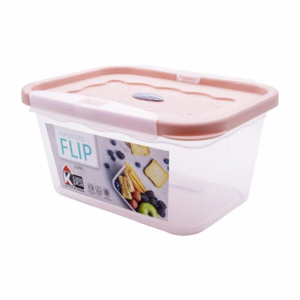 Repostero Flip Color Rosado PICA 2.25 Litros