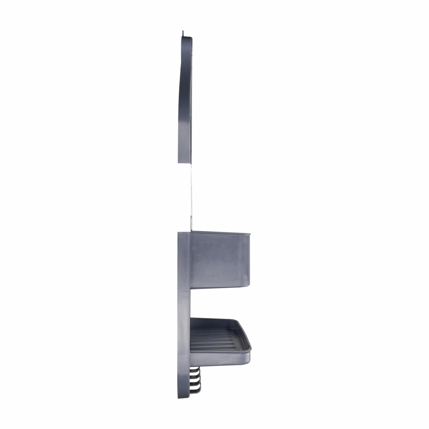 Organizador De Baño Diseño  Aura  Gris CASA PICA 68X27.3 Cm