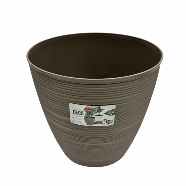 Macetero Deco Rustik Cafe Camel CASA PICA 20Lts Grande - Imagen 2