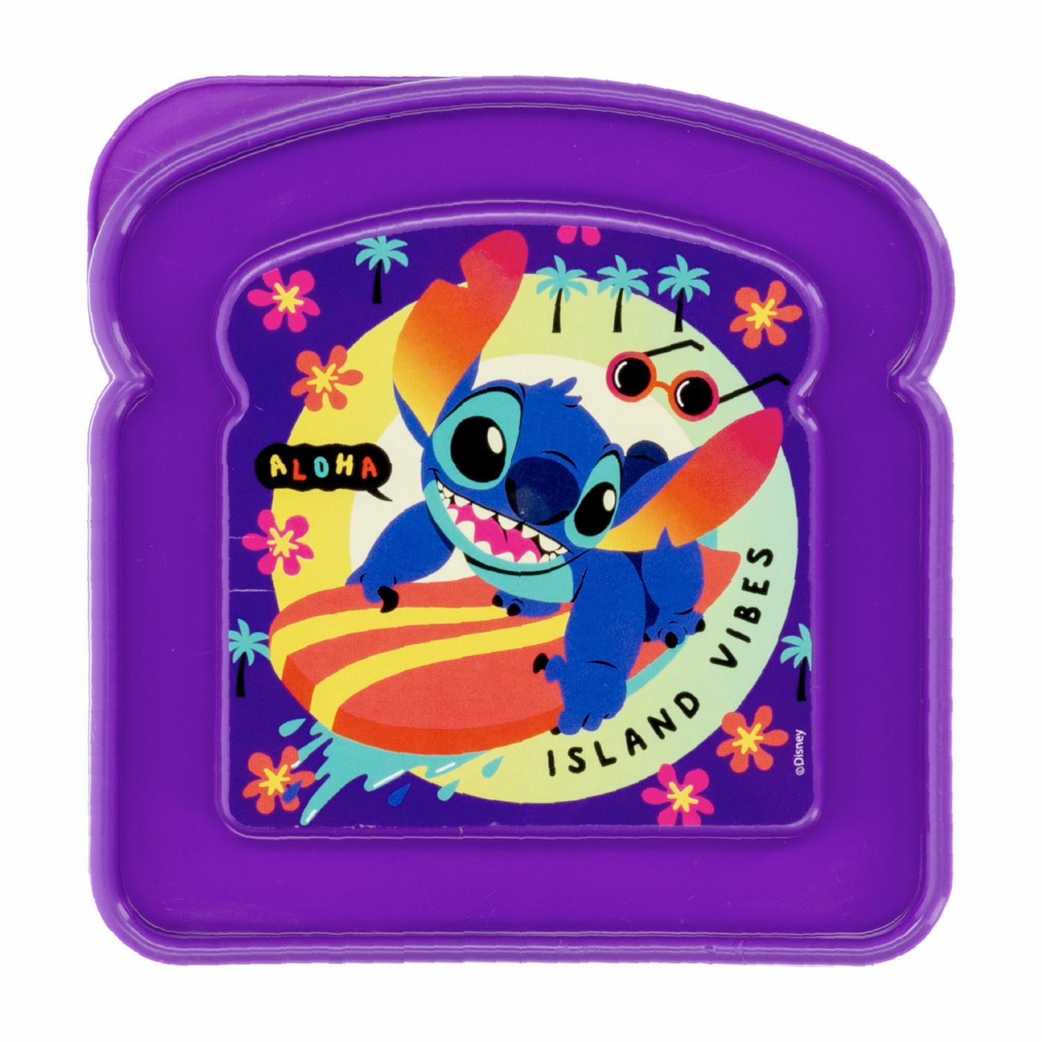 Repostero Sanduchero Diseño Disney Stitch Color Morado CASA PICA 13 X 12 Cm - Imagen 3