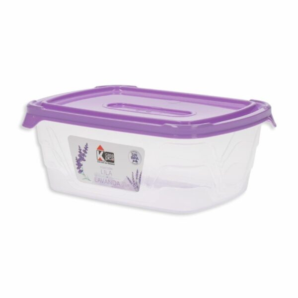 Repostero Diseño Ondas Lila Lavanda Color Violeta PICA 600 Ml