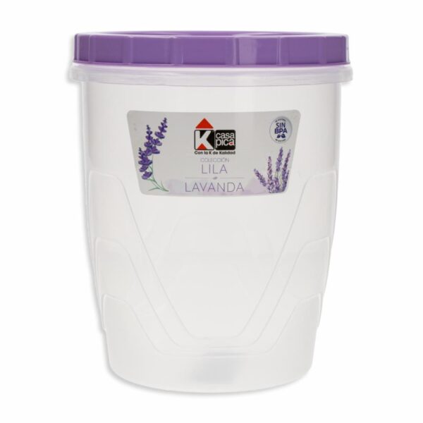 Pomo Rosca Diseño Ondas Color Lilalavanda Y Violeta PICA 2 L
