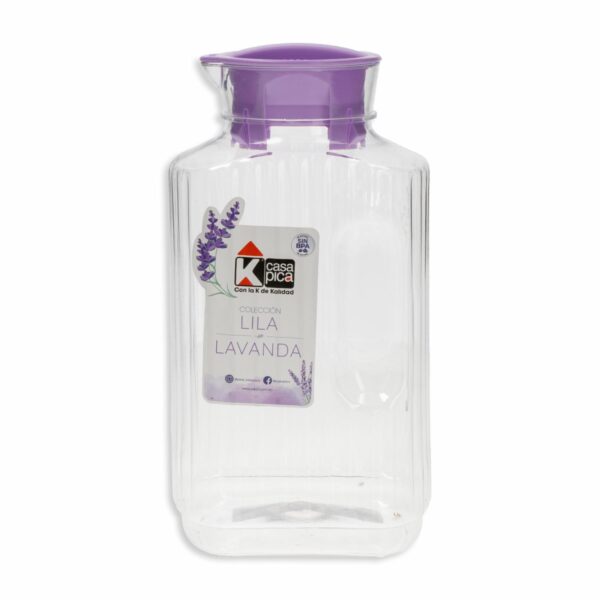 Jarra Plástica Colección Lila Lavanda Violeta CASA PICA Unidad