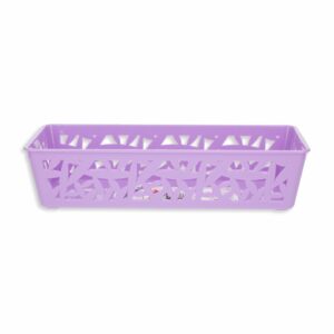 Canastilla Papiro Lavanda Violeta CASA PICA Mediana