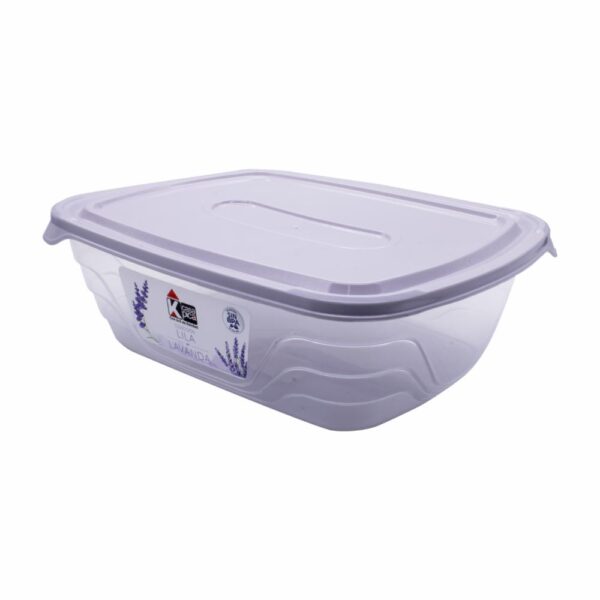 Repostero Diseño Ondas Lila Lavanda Color Gris PICA 600 Ml