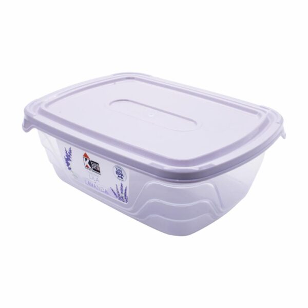 Repostero Diseño Ondas Lila Lavanda Color Gris CASA PICA 1.2 Litros