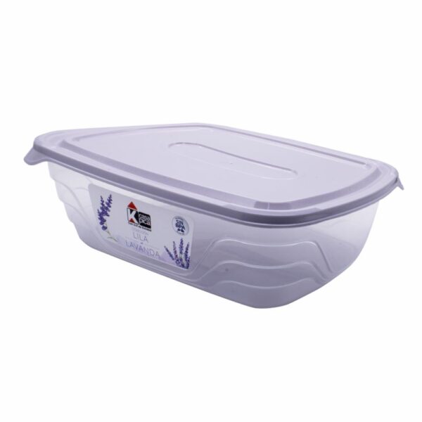 Repostero Diseño Ondas Lila Lavanda Color Gris PICA 5.5 Litros