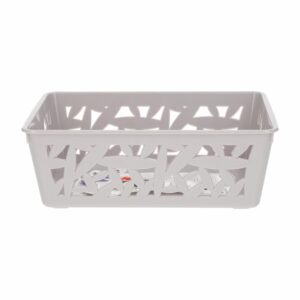 Canastilla Papiro Lavanda Gris CASA PICA Pequeña