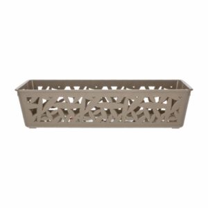 Canastilla Diseño Papiro Color Café CASA PICA Mediana