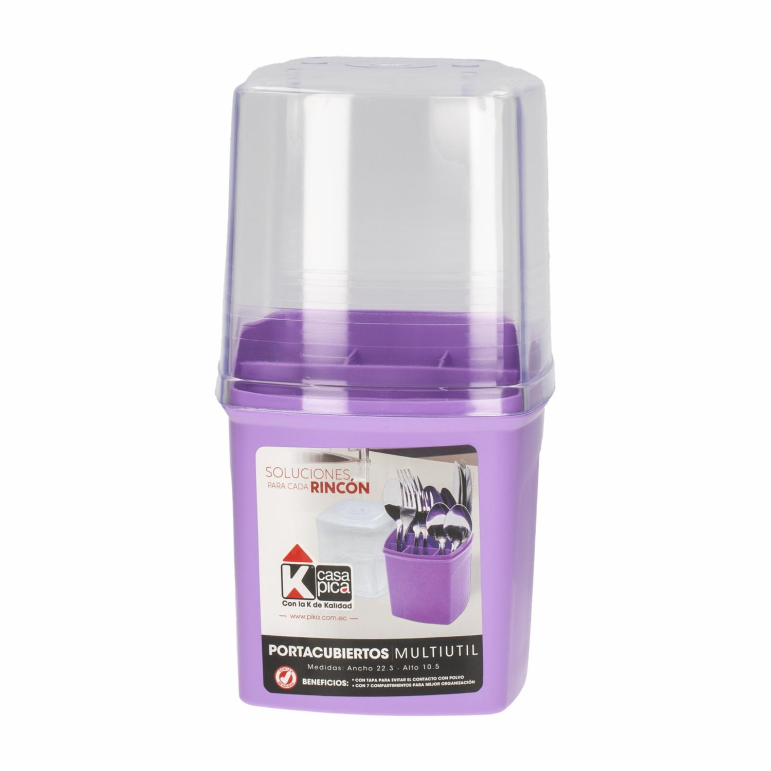 Portacubiertos Multiutil Lila CASA PICA Unidad - Imagen 2