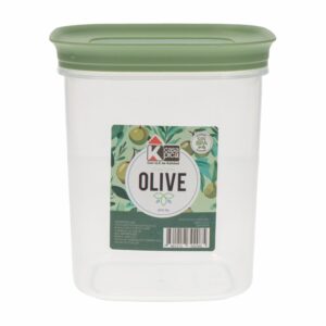 Frasco Pomo Cuadrado Línea Olive Verde CASA PICA Unidad