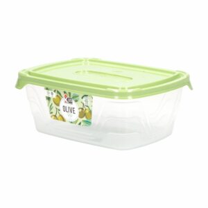 Repostero Rectangular Línea Kenzo Olive Verde CASA PICA 0,6 Litros