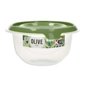 Repostero Redondo Linea Olive Color Verde CASA PICA 1,2 Litros