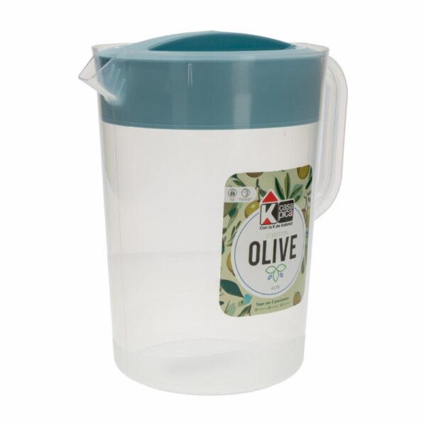 Jarra Plástica Línea Olive Color Celeste CASA PICA Unidad - Imagen 2