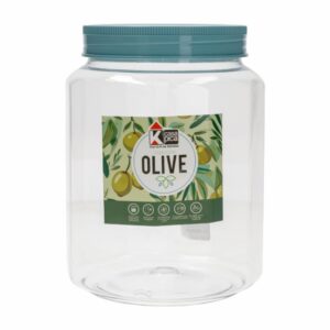 Frasco Pomo Hexagonal  Línea Olive Celeste CASA PICA Unidad