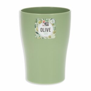 Vaso Plástico Línea Olive Color Verde 400 Ml CASA PICA 9000010161