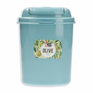 Tacho Plástico Línea Olive Color Celeste CASA PICA Unidad