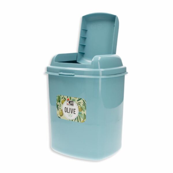 Tacho Plástico Línea Olive Color Celeste CASA PICA Unidad - Imagen 3